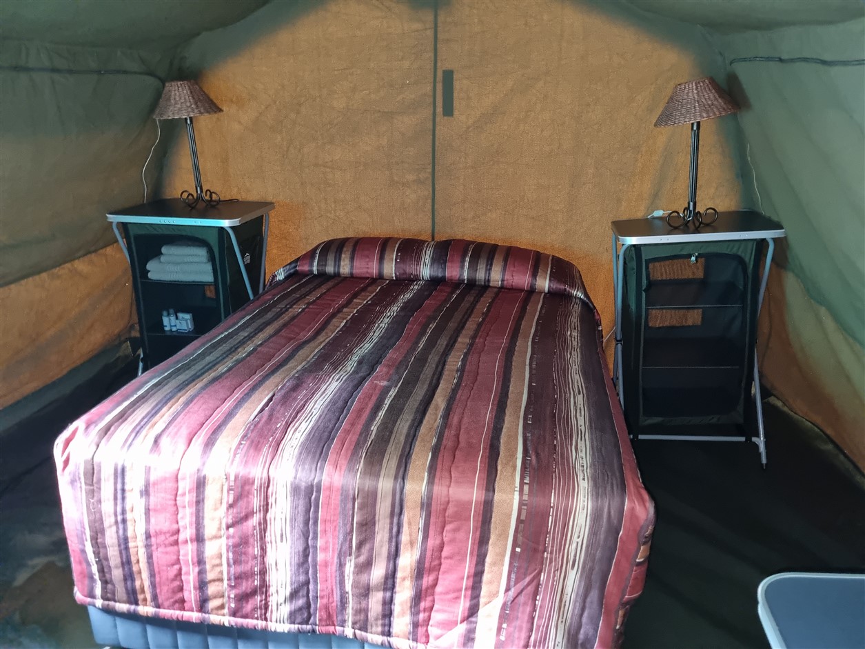 Blyde Canyon, A Forever Resort: 2-Sleeper Double Tent. 1 bedroom (1 double bed)